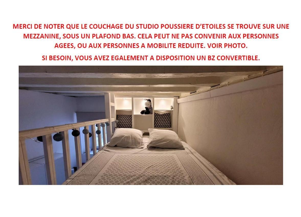 Des Histoires D'Anges - Cote Ville - 2 Meubles Classes - Accueil Velo トゥールニュ エクステリア 写真